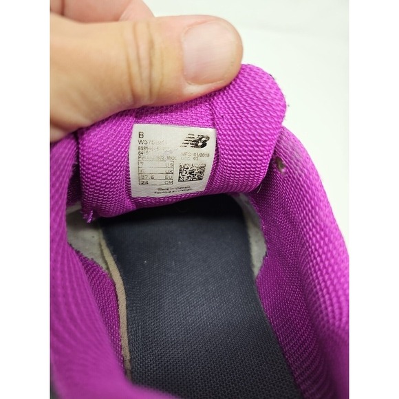 New Balance Women's Size 7 575 Running Shoes W575BK1 Black Gray - Picture 7 of 13